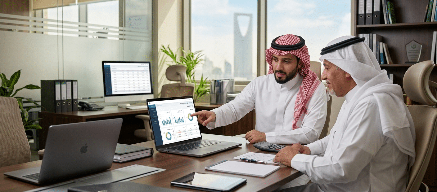 المحاسبة السحابية في السعودية 2026: دليل اختيار أفضل البرامج وتكلفتها 2 تكامل الذكاء الاصطناعي مع المحاسبة السحابية