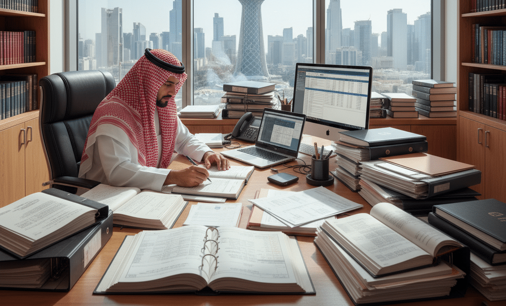 انواع الدفاتر المحاسبية