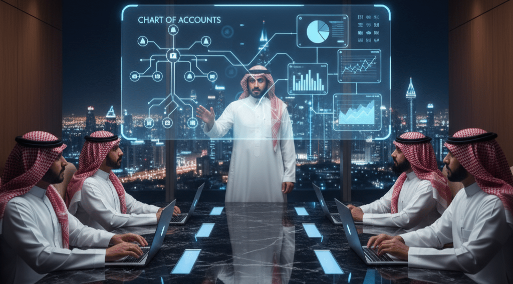 العلاقة بين شجرة الحسابات والتقارير المالية