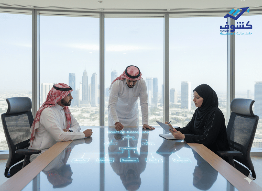 شجرة الحسابات حسب المعايير الدولية
