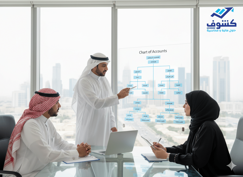 شجرة الحسابات حسب المعايير الدولية