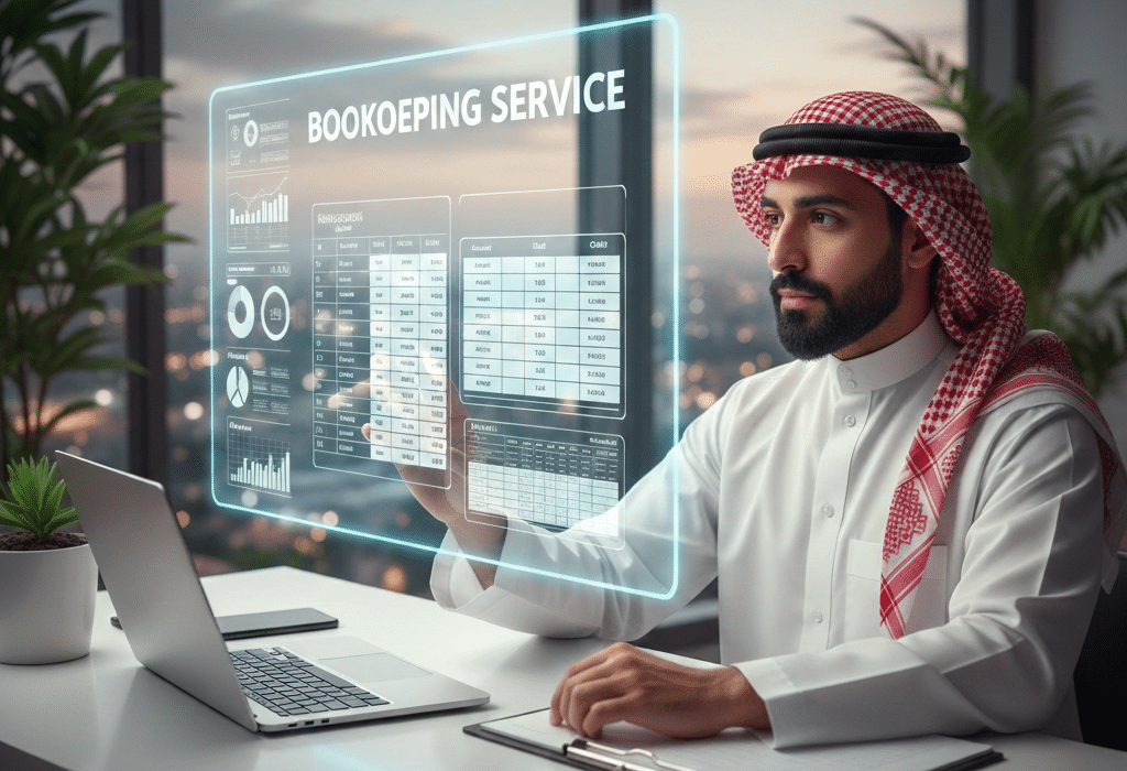 محاسب فى خدمة مسك الدفاتر