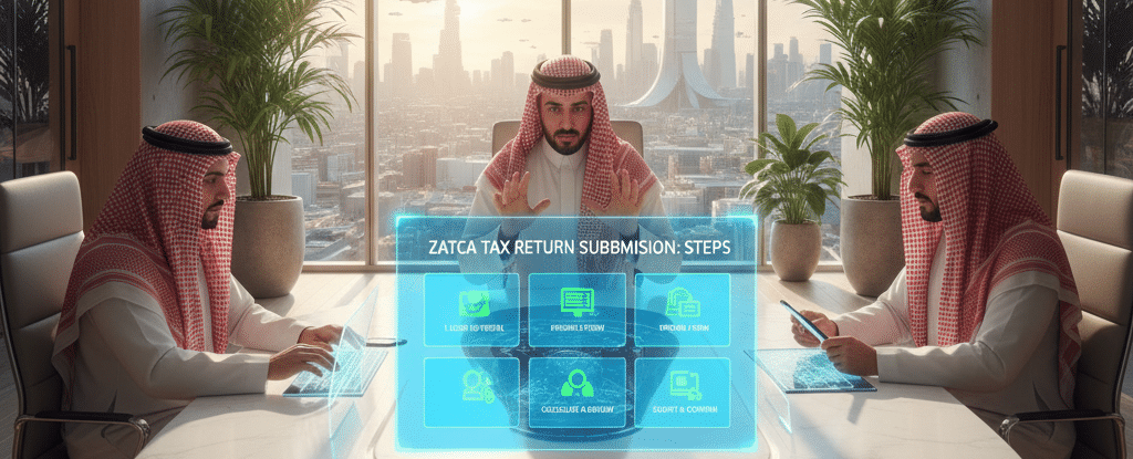 خطوات طريقة رفع الإقرار الضريبي عبر بوابة زاتكا (ZATCA)