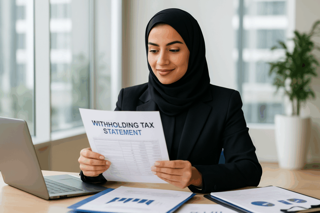 ضريبة الاستقطاع للمقاولين