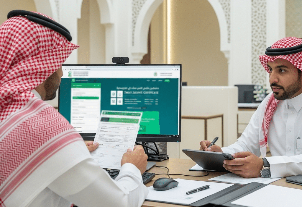 استخراج شهادة الزكاة والدخل