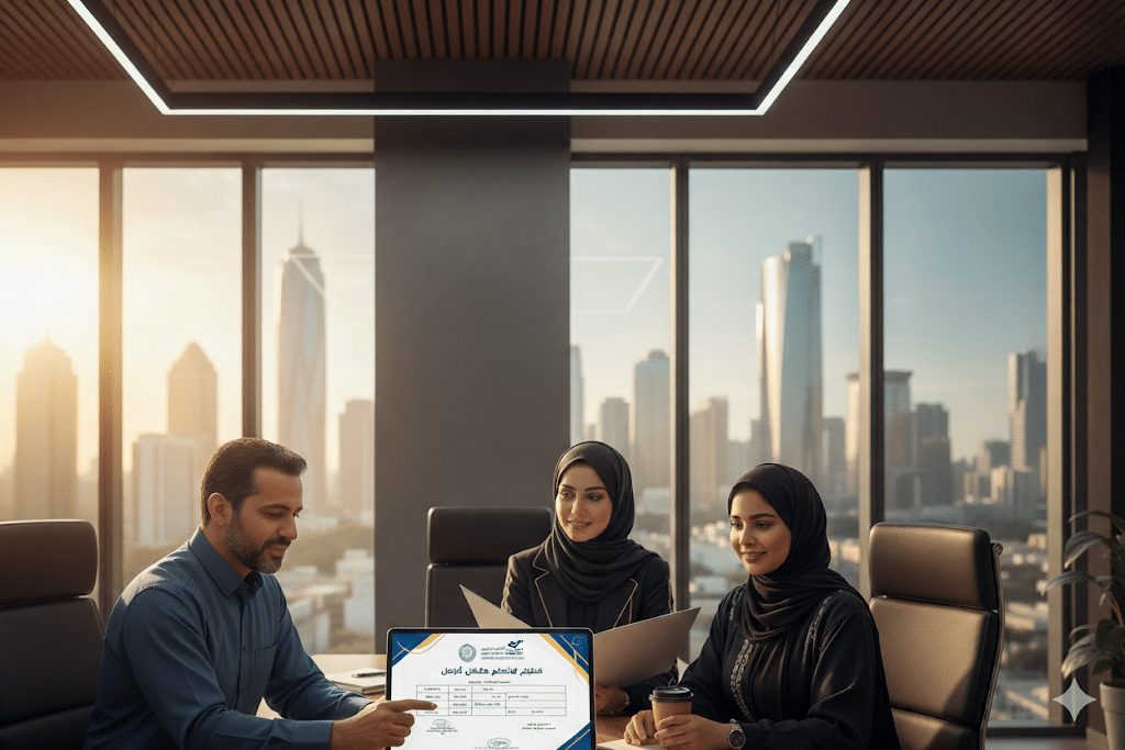 شهادة ضريبة الاستقطاع في السعودية