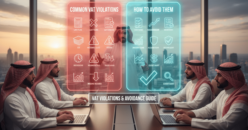 المخالفات الشائعة في ضريبة القيمة المضافة وكيفية تجنبها