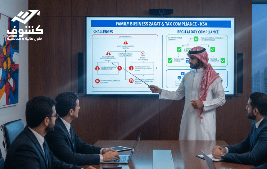 الفصل بين الوعاء الزكوي والضريبي للشركات العائلية