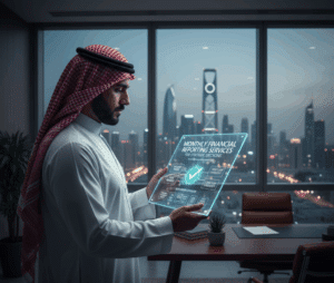 خدمات إعداد التقارير المالية الشهرية