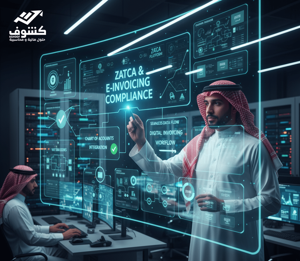 خطوات إعداد شجرة الحسابات