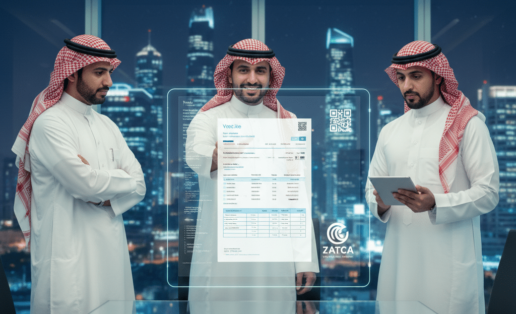 إصدار فاتورة ضريبية إلكترونية معتمدة