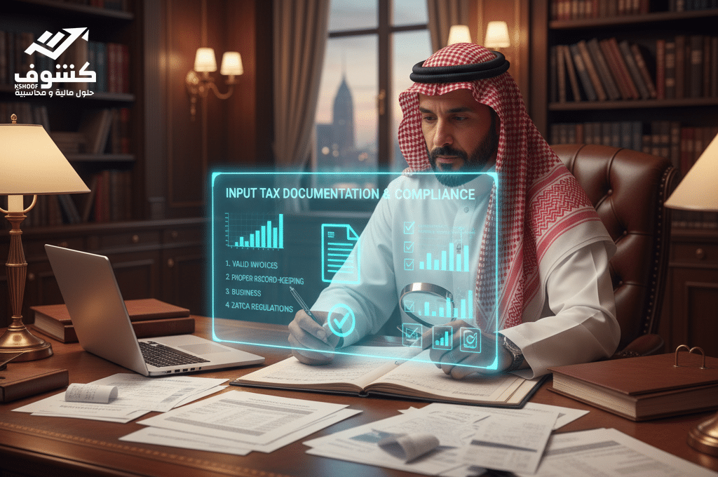 خصم ضريبة المدخلات في السعودية