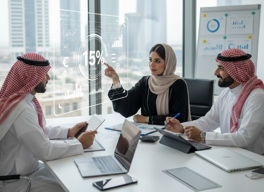 نسبة ضريبة القيمة المضافة