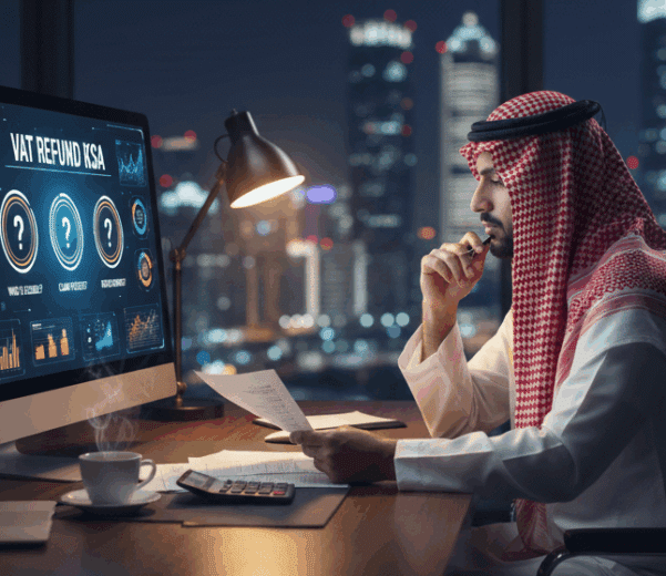 استرداد ضريبة القيمة المضافة في السعودية