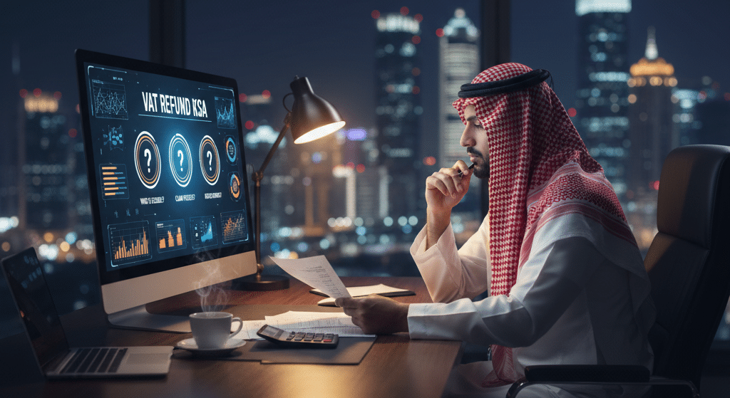 استرداد ضريبة القيمة المضافة في السعودية