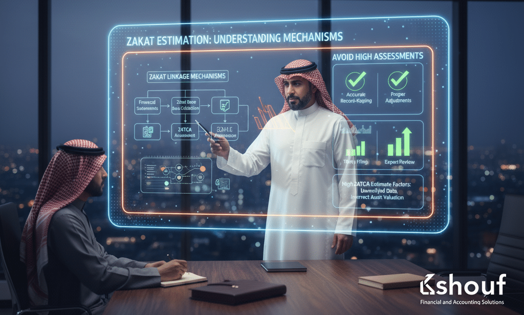 معادلة حساب الوعاء الزكوي التقديري