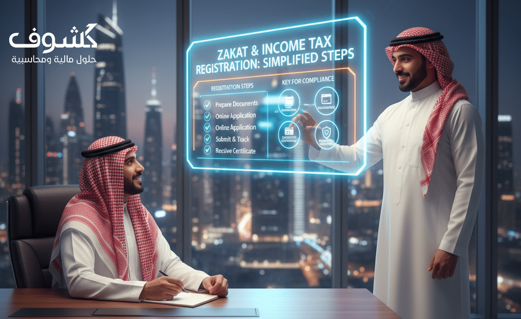 الخطوات التفصيلية لعملية التسجيل في البوابة الإلكترونية لـ ZATCA