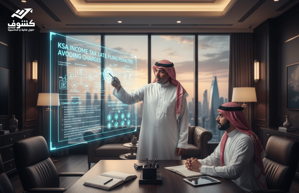 غرامة تأخير تقديم إقرار ضريبة الدخل