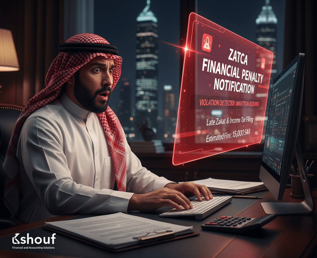غرامة الزكاة والدخل في السعودية
