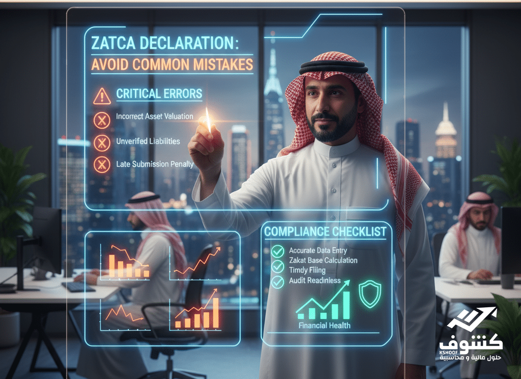 أخطاء تقديم الإقرار الزكوي