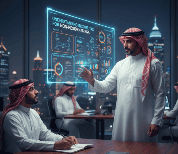 شرح ضريبة الدخل لغير السعوديين