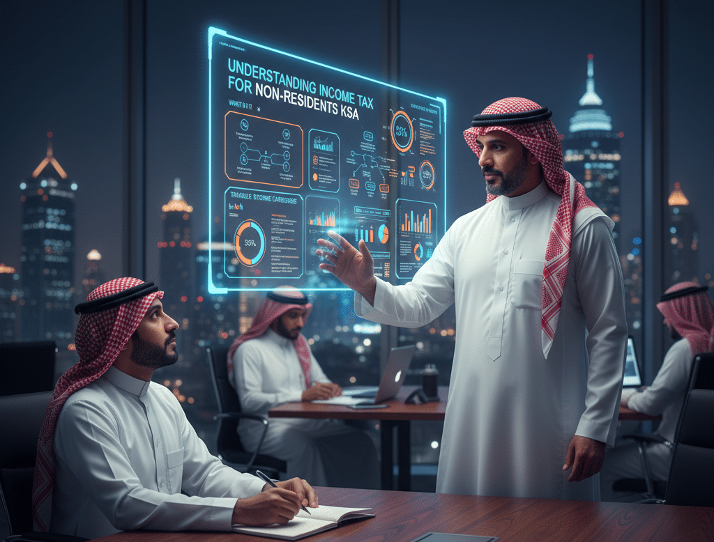 شرح ضريبة الدخل لغير السعوديين