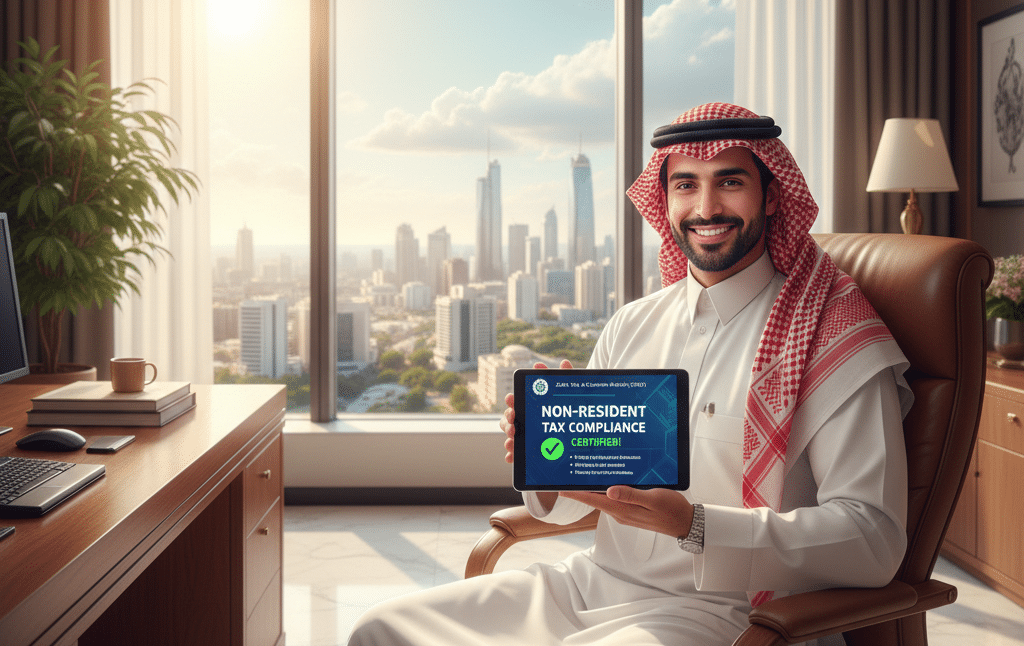 الإلتزام الكامل بضريبة الدخل لغير السعوديين 