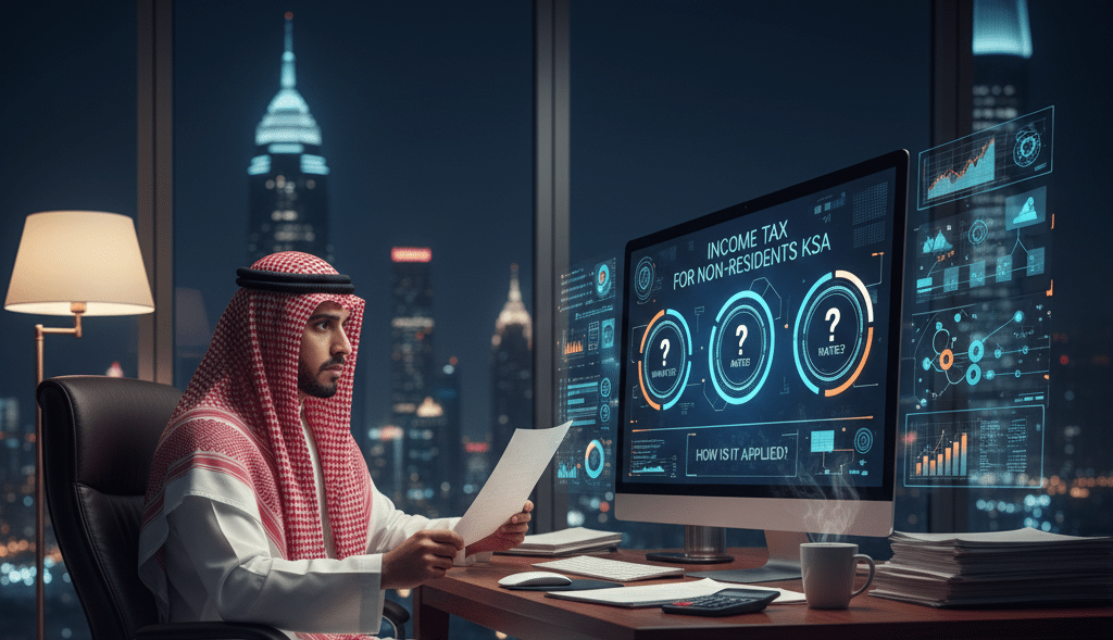 تفاصيل ضريبة الدخل لغير السعوديين