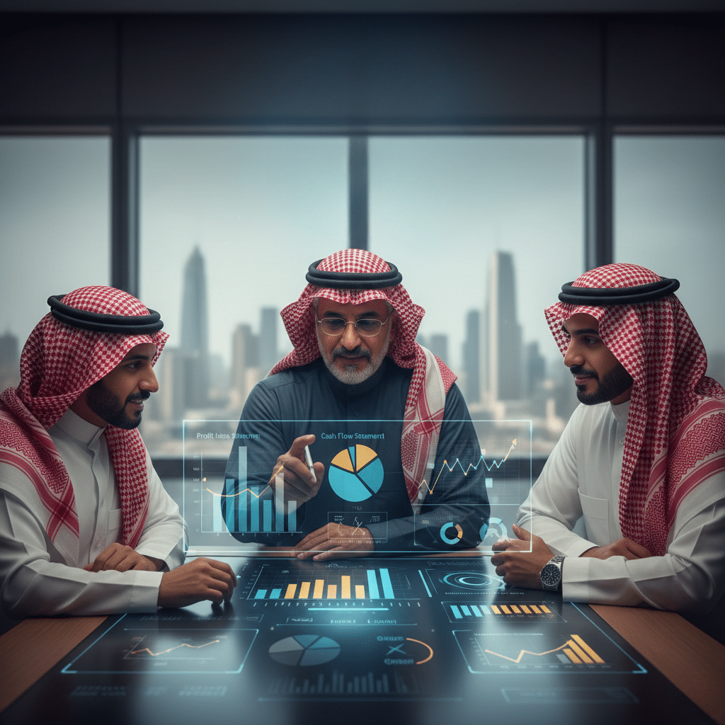 كيفية اعداد قوائم مالية