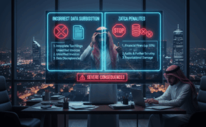 غرامات الهيئة: عواقب تقديم البيانات الناقصة أو غير الصحيحة لـ ZATCA