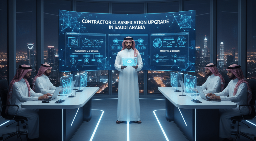 رفع تصنيف المقاولين