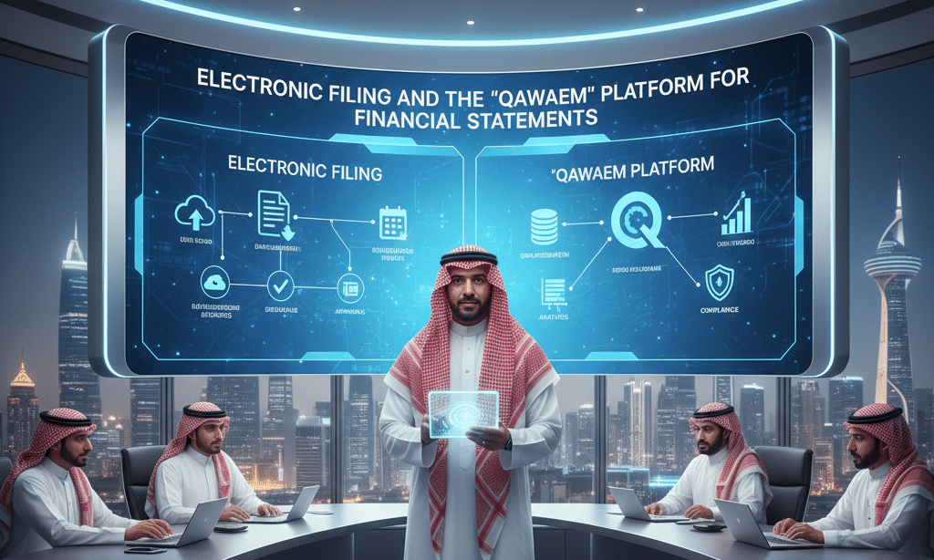 الإيداع الإلكتروني ومنصة قوائم, للقوائم المالية