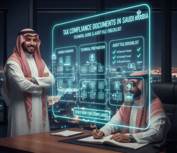 تجهيز ملف الفحص الضريبي