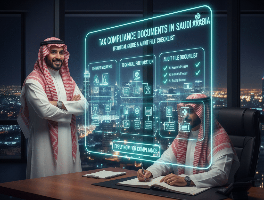 تجهيز ملف الفحص الضريبي