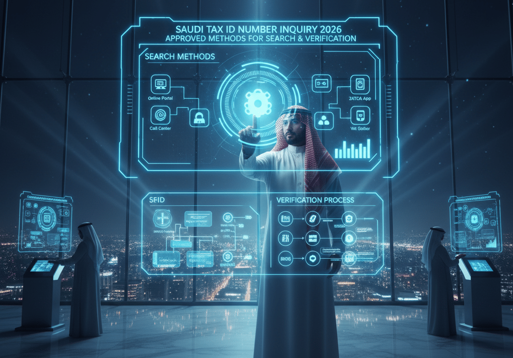 الاستعلام عن رقم ضريبي في السعودية 2026 | طرق البحث والتحقق المعتمدة