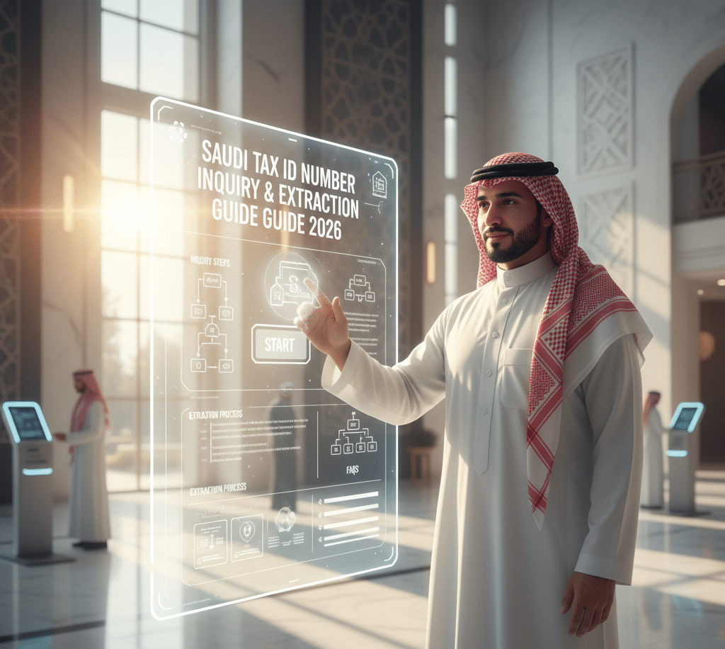 دليل استعلام الرقم الضريبي واستخراجه في السعودية لعام 2026