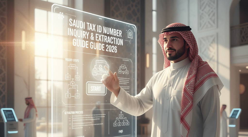 دليل استعلام الرقم الضريبي واستخراجه في السعودية لعام 2026