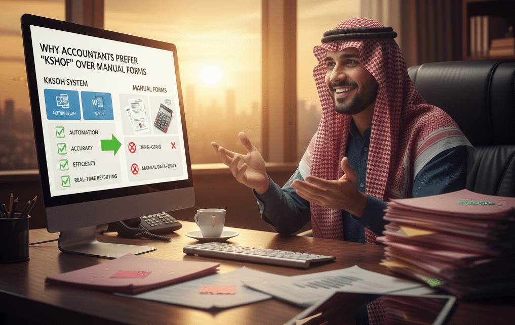 لماذا يفضل المحاسبون نظام "كشوف" على النماذج اليدوية؟