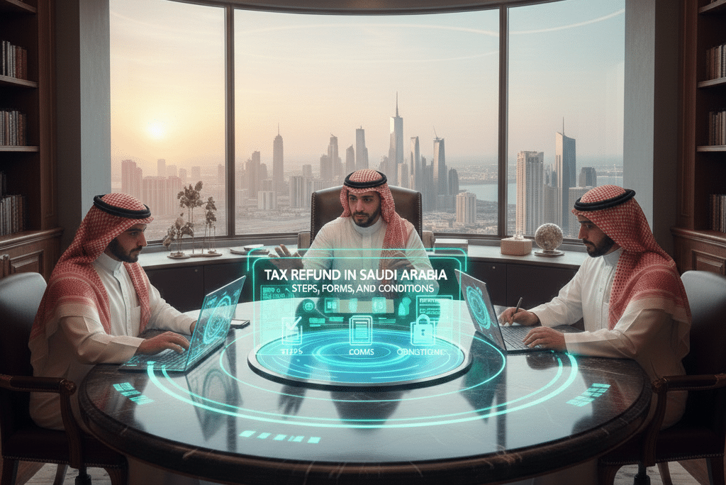 استرداد الضرائب في السعودية 2026 | الخطوات والنماذج والشروط