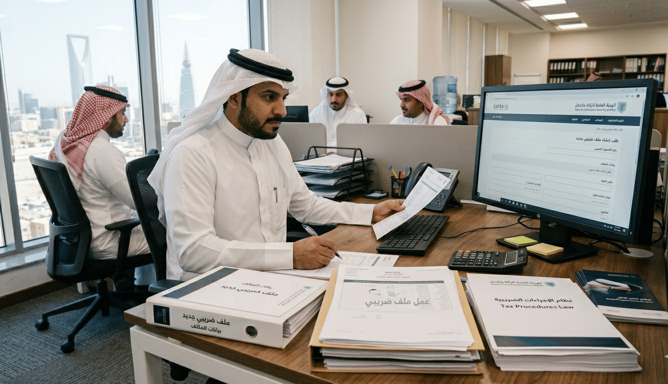 إجراءات قفل الملف الضريبي