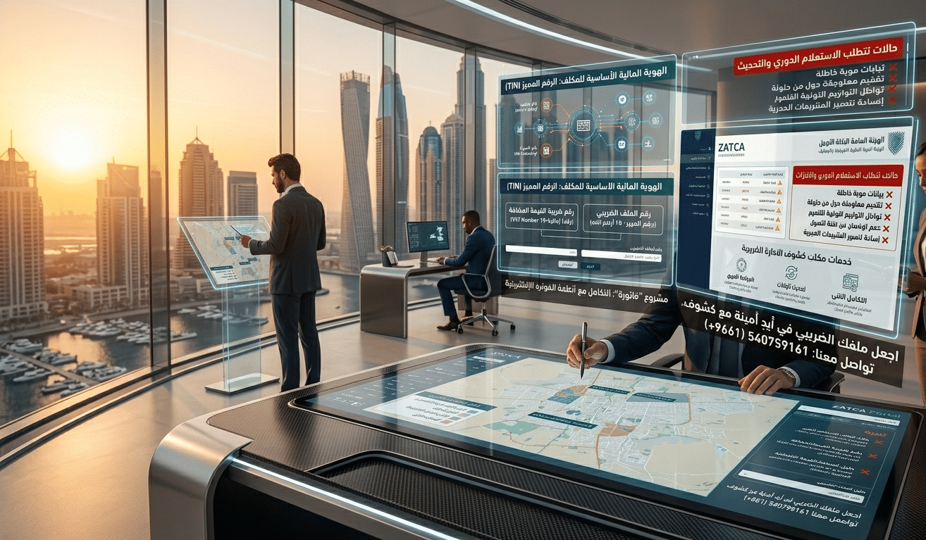 كيفية الاستعلام عن رقم الملف الضريبي في السعودية