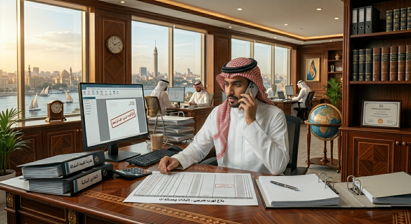 بلاغ التهرب الضريبي