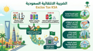 الضريبة الانتقائية السعودية 2026 | المنتجات الخاضعة للضريبة والإقرار 3 الضريبة الانتقائية السعودية
