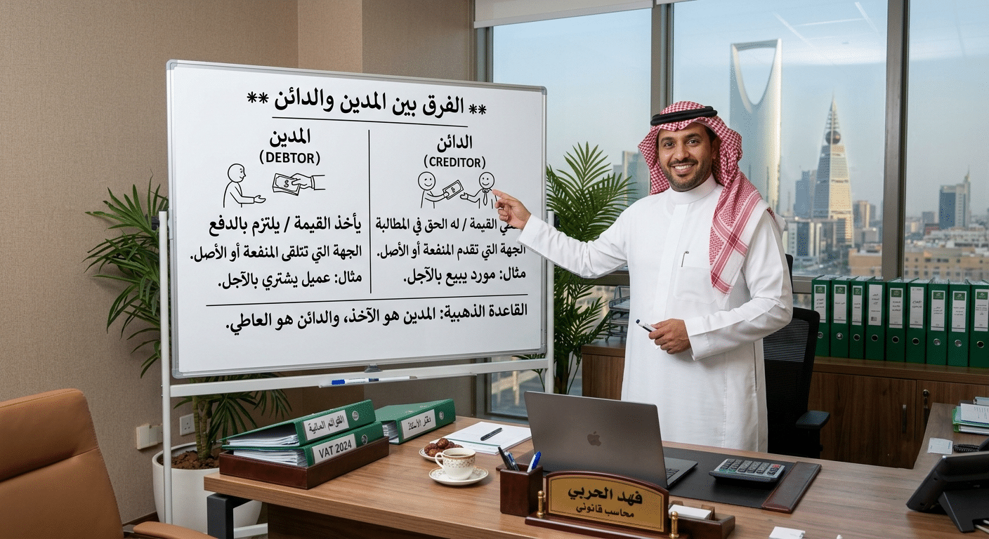 الفرق بين المدين والدائن : القواعد المحاسبية والبرامج الرقمية لإدارة الحسابات الدليل الشامل 1 كيفية تسجيل قيود المدين والدائن في الدفاتر المحاسبية؟